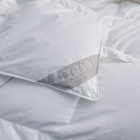 Couette en duvet de canard épaisse en coton 100% blanc, hôtel de luxe 5 étoiles