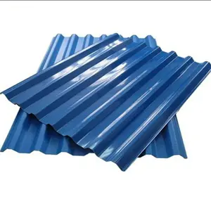 En kaliteli sıcak satış galvanize tabaka Metal çatı fiyat galvanizli oluklu Metal çatı kaplama levhası Ppgi çatı levha