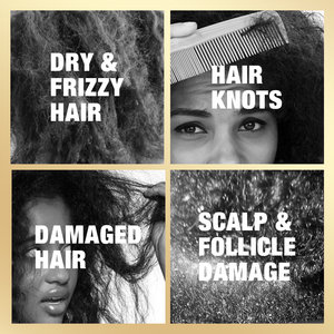 Shampooing et après-shampooing hydratants pour cheveux bouclés 4C, à base de noix de coco, biologiques, sans sulfate, pour cheveux <span class=keywords><strong>afro</strong></span>, marque privée - Product Image 3
