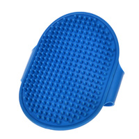 Peigne multifonctionnel en silicone pour animaux de compagnie Brosse de bain pour chien Gants de massage Outil d'épilation des chats Artifact de grattage des jambes de table