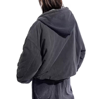 Bomber d'hiver à capuche luxueux fabriqué en usine pour hommes et femmes Blouson aviateur de style universitaire.