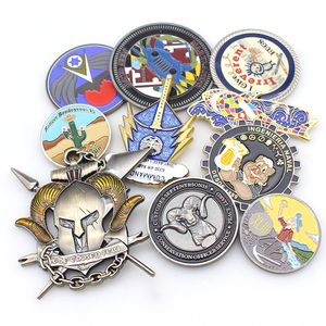 Antique-Style Metal Challenge Coin with UV Offset Digital Printing Zinc Brass Soft Enamel <b>Pin</b> Medal Souvenir with Custom Logo - Product Image 3