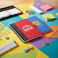 Carnet de notes personnalisé imprimé en gros, cadeau promotionnel d'entreprise avec logo, journal d'écriture personnalisé, bloc-notes, agenda 5x7 pouces