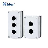 Boîtier à boutons XAL Series BX1-22/BX2-22/BX3-22/BX4-22/BX5-22/BX6-22 de 22 mm pour boîtier à boutons mixtes 1/2/3/4/5/6 trous