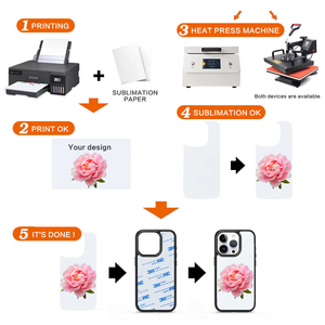 <span class=keywords><strong>Cover</strong></span> per Cellulare 2 in 1 in TPU e PC con Rivestimento, Custodia 3D per Sublimazione per <span class=keywords><strong>iPhone</strong></span> 14 15 16 <span class=keywords><strong>Pro</strong></span> Plus Max - Product Image 3