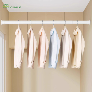 <span class=keywords><strong>Tringle</strong></span> à rideaux télescopique longue en métal moderne YIJIALE, 3 m, robuste, antirouille, <span class=keywords><strong>sans</strong></span> perçage - Product Image 2