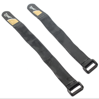Sangles de fixation pour batterie Lipo FPV antidérapantes avec logo personnalisé 20x200mm