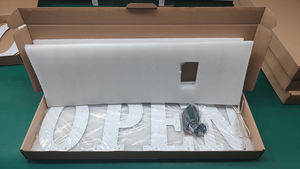 Cartelera Comercial Grande de 14*40 pulgadas, letrero abierto LED iluminado SMD tablero de luz colgado en interiores en <span class=keywords><strong>supermercados</strong></span> - Product Image 2