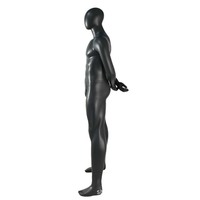 Vente directe usine : Mannequins en PRV ; Mannequins de vitrine homme corps entier, tête ovale, mains appuyées sur les coudes ; Mannequins de vitrine pour magasin