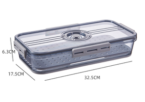 Organizador Apilable para Refrigerador y Congelador, Cajón, Contenedor, Cesta con Tapas Ventiladas - Product Image 4