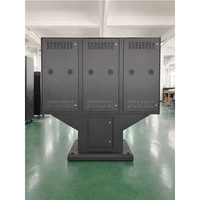 43 49 55 Zoll Ultra-Dünnes IP66 Wasserdichtes Drive-Thru Menüboard LCD Hochhelligkeits-Außenwerbepanel für Unternehmen