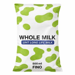 Aseptic <b>Packaging</b> <b>Material</b> Roll for 500ml Fino Packs | High Barrier Paper/Al/PE | Custom Print OEM - Product Image 2