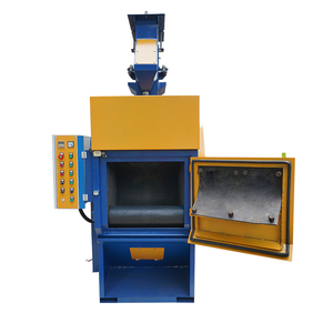 เครื่องพ่นทรายอัตโนมัติแบบสายพานลำเลียงสำหรับทำความสะอาดพื้นผิวโลหะ - Product Image 6