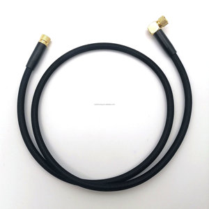 Cable coaxial RF RG6 trenzado de nailon chapado en oro adecuado para enrutadores digitales TVS antenas exteriores y receptores de satélite - Product Image 1