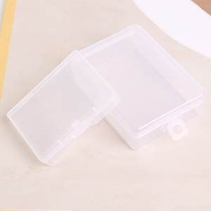 JC Multi-size orecchini portagioie portagioie da te scatola portautensili in plastica trasparente - Product Image 2