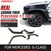 Extensions d'ailes avant en fibre de carbone sèche style B800 Perfiply pour Mercedes Benz Classe G W464 W463A G900 G63 Kit carrosserie