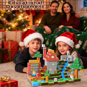 Blocs de construction magnétiques en plastique ABS, ensemble de 100 pièces, jouets d'apprentissage sensoriel STEM pour la salle de classe, <span class=keywords><strong>cubes</strong></span> à <span class=keywords><strong>empiler</strong></span>, à partir de 14 ans - Product Image 5