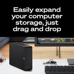 Disque dur externe Seagate Expansion 22 To USB 3.0 avec service de récupération de données pour ordinateur de bureau - Product Image 3