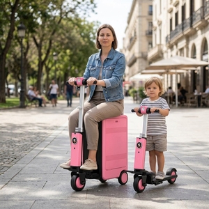 Valise de transport portable grande capacité approuvée pour le transport aérien, avec boîte multifonctionnelle électrique <span class=keywords><strong>d</strong></span>étachable et batterie amovible - Product Image 6