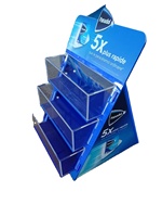 Support et présentoir personnalisés en aluminium de qualité alimentaire pour bonbons, imprimés numériquement et estampés à chaud, pour la vente en gros