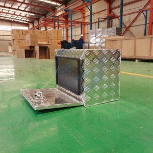 Boîte à outils <span class=keywords><strong>en</strong></span> acier inoxydable <span class=keywords><strong>en</strong></span> gros - OEM, verrouillable, étanche, <span class=keywords><strong>pour</strong></span> camion/<span class=keywords><strong>remorque</strong></span>, <span class=keywords><strong>coffre</strong></span> à outils automobile sur mesure - Product Image 4