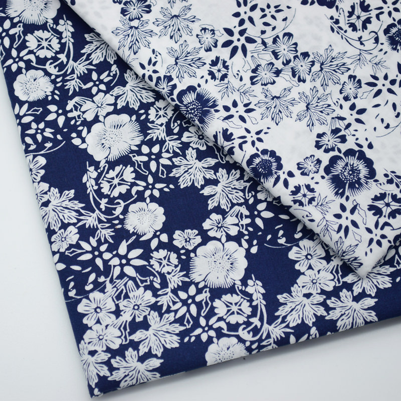 Skygen Solid Printed 100 Cotton Fabrics Clothes Raw Materials Cotton for Men Women Wear Boutique Shirt Fabrics