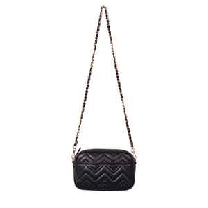 Fashion Bags Supplier Cross Body Bags And Purses High Quality Quilting Pu With Chain Strap Women' Hand Bag
