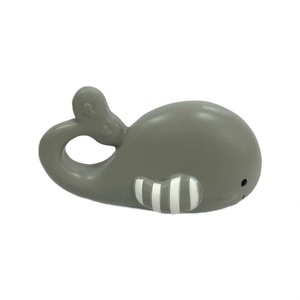 Jouet de dentition en forme de baleine en latex naturel pour animaux marins - Product Image 1