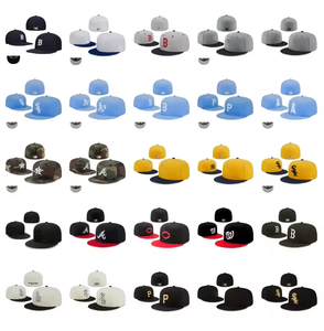 Nouvelle Casquette Snapback Unisexe à Visière Plate, Style 5A, Vintage, 6 Panneaux, en Toile, pour Activités de Plein Air et Sportives - Product Image 1