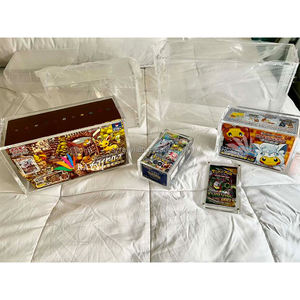 Estuche de exhibición acrílico de grado de calidad RAY YI Pokemon, tratamiento de superficie de pulido duradero portátil compatible con cajas Eevee Heroes Klara Marnie - Product Image 4