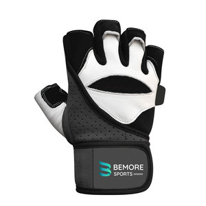 Gants d'entraînement en cuir rembourrés sur mesure pour la musculation, vente en gros de gants de fitness pour la gym et les sports, pour la musculation et l'exercice - Product Image 1
