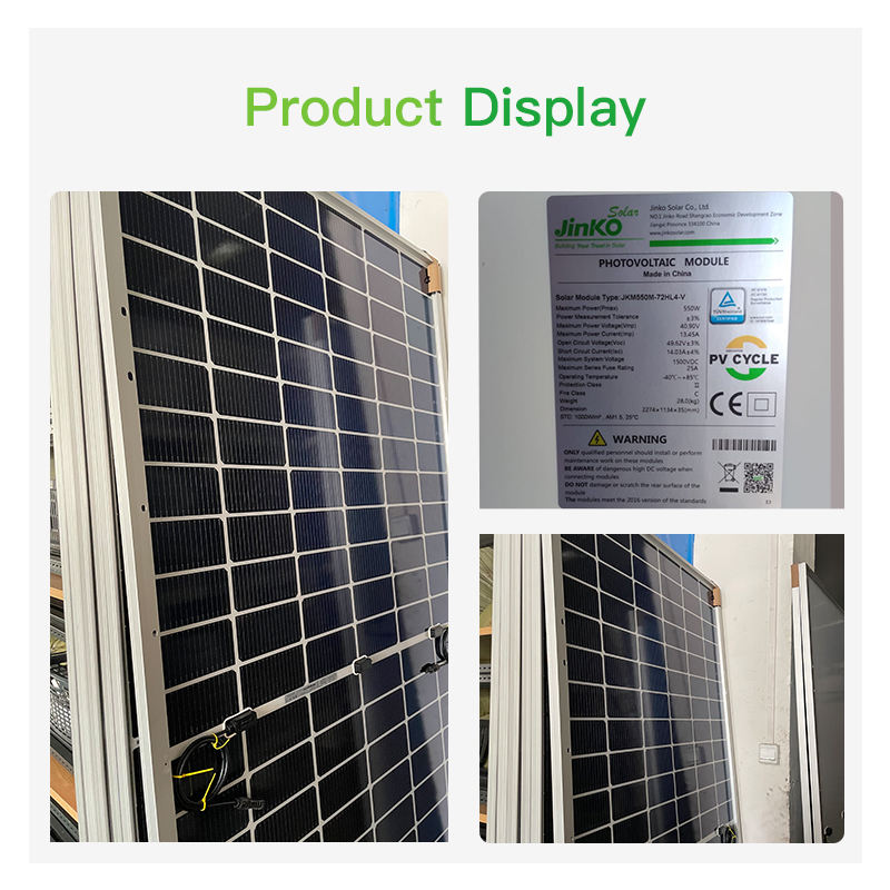 jinko tiger Neo N-type Solar Panel with Dual Glass 570W 580W 585W 590W ...