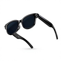 Lunettes Intelligentes de Traduction Instantanée IA avec Double Caméra 5.3 et Monture Métallique pour la Communication en Voyage