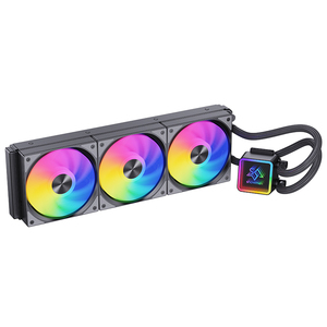 Muñeco de nieve 360mm RGB luces <span class=keywords><strong>CPU</strong></span> de alta eficiencia enfriador de agua PC Material radiador para carcasa de ordenador refrigeración Overclocking - Product Image 1