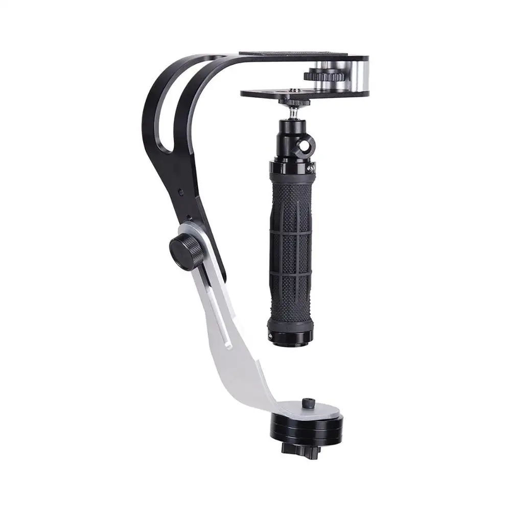 Professional Pro Video Camera Stabilizer with Low Profile Handle for Canon for Nikon or any camera up to 2.1 lbs