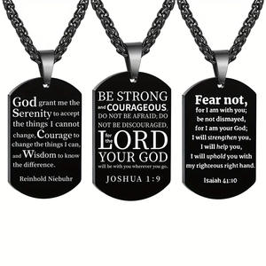 Collar de acero inoxidable para adultos, llaveros geniales para niños, regalos promocionales - Product Image 1