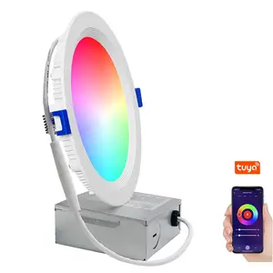 Giá Trực Tiếp Từ Nhà Máy Chiếu Sáng Trong Nhà Đèn Bảng Led Tròn Mỏng Gắn Âm Cho Đèn Trần Gia Đình Văn Phòng