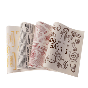 Custom Printed Eco-Friendly Biodegradable Waterproof Food Grade Hamburger Bread Deli Grease Proof Sandwich Burger <b>Wrapping</b> <b>Paper</b> - Product Image 3