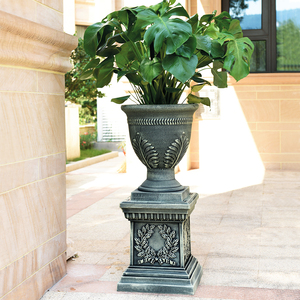 Suibian Yicai — <span class=keywords><strong>colonne</strong></span> décorative d'extérieur en plastique, <span class=keywords><strong>de</strong></span> Style romain, pour <span class=keywords><strong>Pot</strong></span> <span class=keywords><strong>de</strong></span> fleurs - Product Image 2