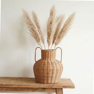 Paniers Coulissants pour Fleurs, Jardinière en Rotin d'Halloween, Panier <span class=keywords><strong>de</strong></span> Nantucket, <span class=keywords><strong>Sel</strong></span> Rose, Boulettes, Tresse Rétro, Mini Petits - Product Image 2