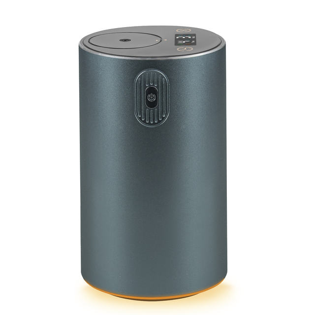 For SCENTCARES Aluminum Alloy Portable USB Battery Car Aroma Humidifier Diffuser Mini Waterless Essential Oil Vaporizer Hotels