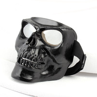 Mode moto lunettes coupe-vent Motocross moto visage ouvert casques lunettes masque Vintage cyclisme lunettes universel