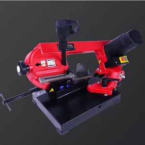 Sierra Circular Horizontal Semiautomática para Cortar Madera, Equipo de Corte de Metal para Uso Doméstico - Product Image 4