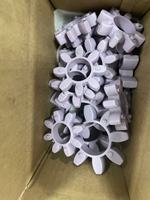 Accouplement à mâchoires en polyuréthane (PU) Rotex, durable, anticorrosion, type araignée 98SHA, avec coussinets violets