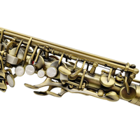 High Grade Professional Antique Green EB Alto Saxophone Vintage Finish Brass Woodwinds Matte Retro Bronze Classical Style