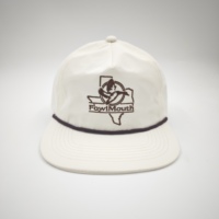 Casquette de baseball décontractée à 5 panneaux et visière plate, ultra douce, en Oxford/nylon, avec patch tissé personnalisé, motif Dobby Argyle Léopard
