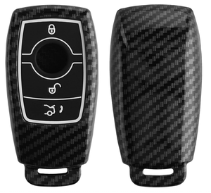 Coque de protection pour clé de voiture télécommandée en fibre de carbone pour <span class=keywords><strong>Mercedes</strong></span>-Benz <span class=keywords><strong>AMG</strong></span> – Support original pour clé - Product Image 5