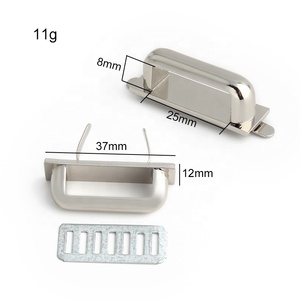 Accessoires de quincaillerie pour sacs Nolvo World, arche décorative en métal durable de haute qualité, alliage de zinc, connecteur d'arche de sangle 37*12mm - Product Image 2