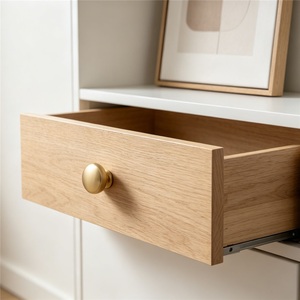 Nuevo Tirador de Puerta de Armario Minimalista de Aleación de Zinc Duradero, Cromado Francés, para Cajón de Cocina, con Diseño de Huevo Moleteado y Gran Altura - Product Image 3