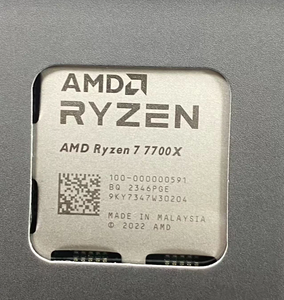 ใหม่สำหรับ 7 7700X สถาปัตยกรรม Zen4 แพลตฟอร์ม AM5 4 นาโนเมตร 8 คอร์ 16 เธรด 5.0 กิกะเฮิรตซ์ ซีพียูเดสก์ท็อปประสิทธิภาพสูง ประสิทธิภาพสูงระดับ Zen4 - Product Image 1